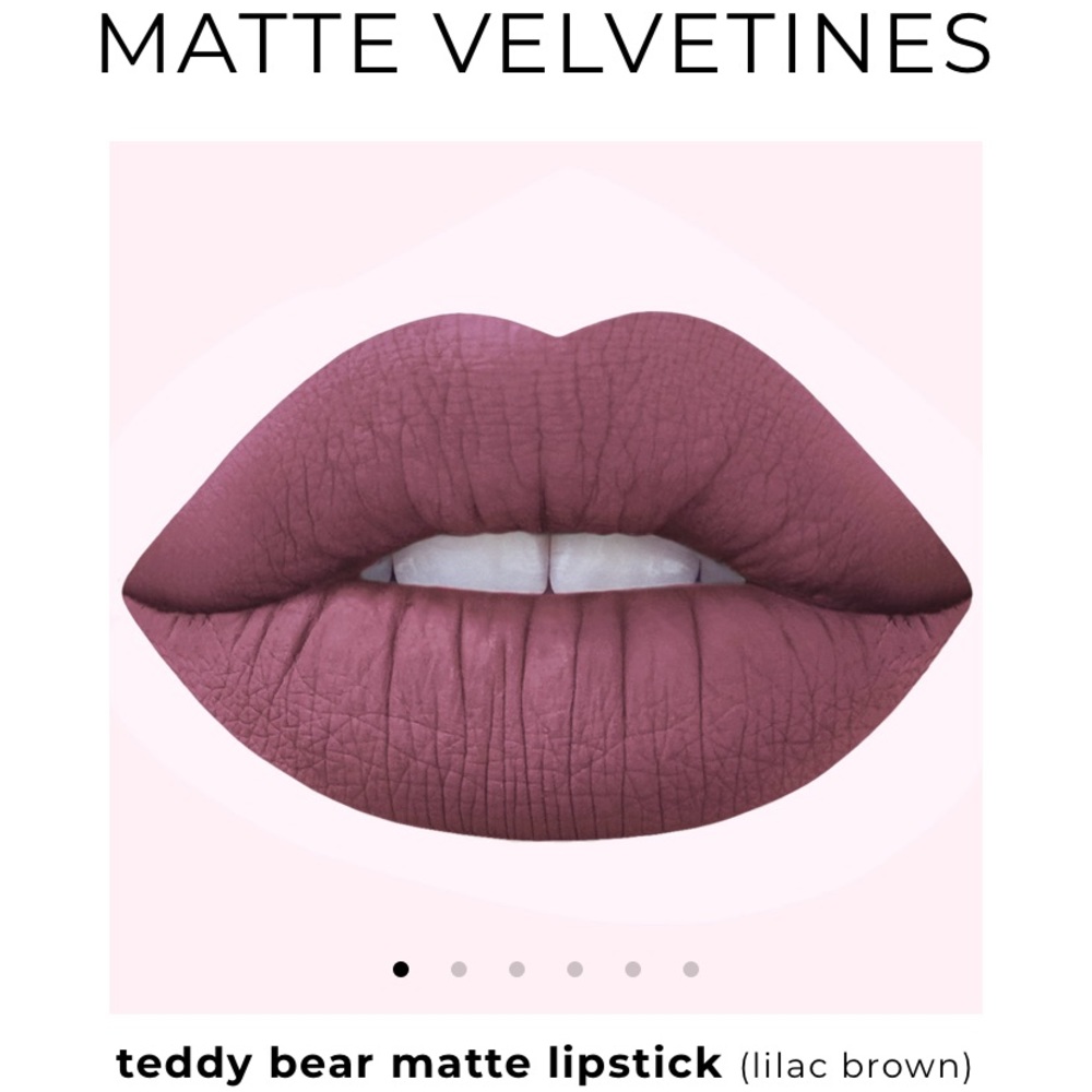 Lime Crime Matte Velveteen Lipstick in Teddy Bear